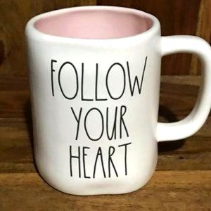 💗Rae Dunn " Follow Your Heart" Mug